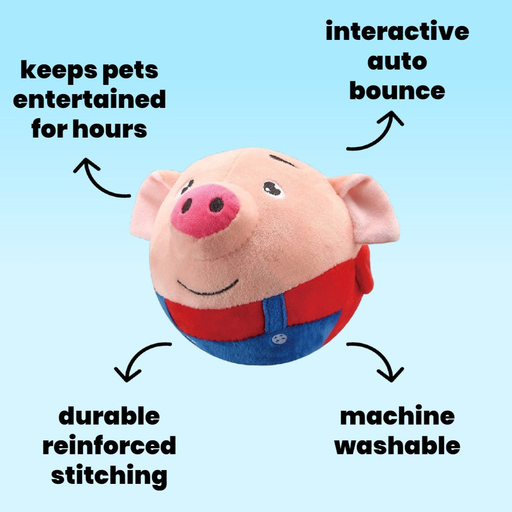 Dancing Piggy - interactive dog toy